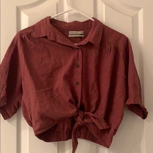 UO Button Up Top
